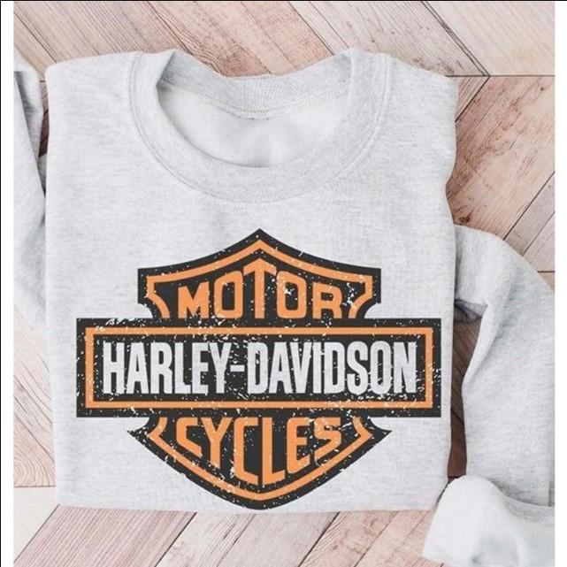 Harley Davidson Sweatshirt, Perfect Gift for Motorcycle Enthusiasts, Unisex Sweatshirt, Trendy Shirt, Unisex Sweatshirt, Gift For Her