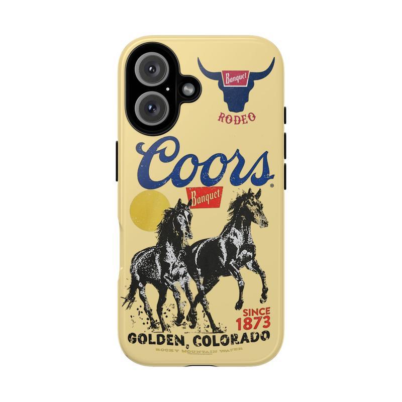 Coors Phone Case, Coors Banquet Rodeo Phone Case, Cowboy Phone Case