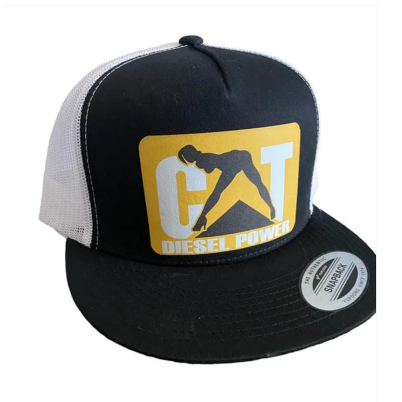 CAT Girl Power Snapback Hat, Graphic Hat, Unisex Design