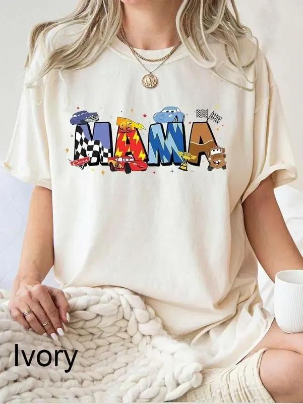 Retro McQueen Cars Shirt, Cars Movie Mama T-Shirt, Lightning McQueen