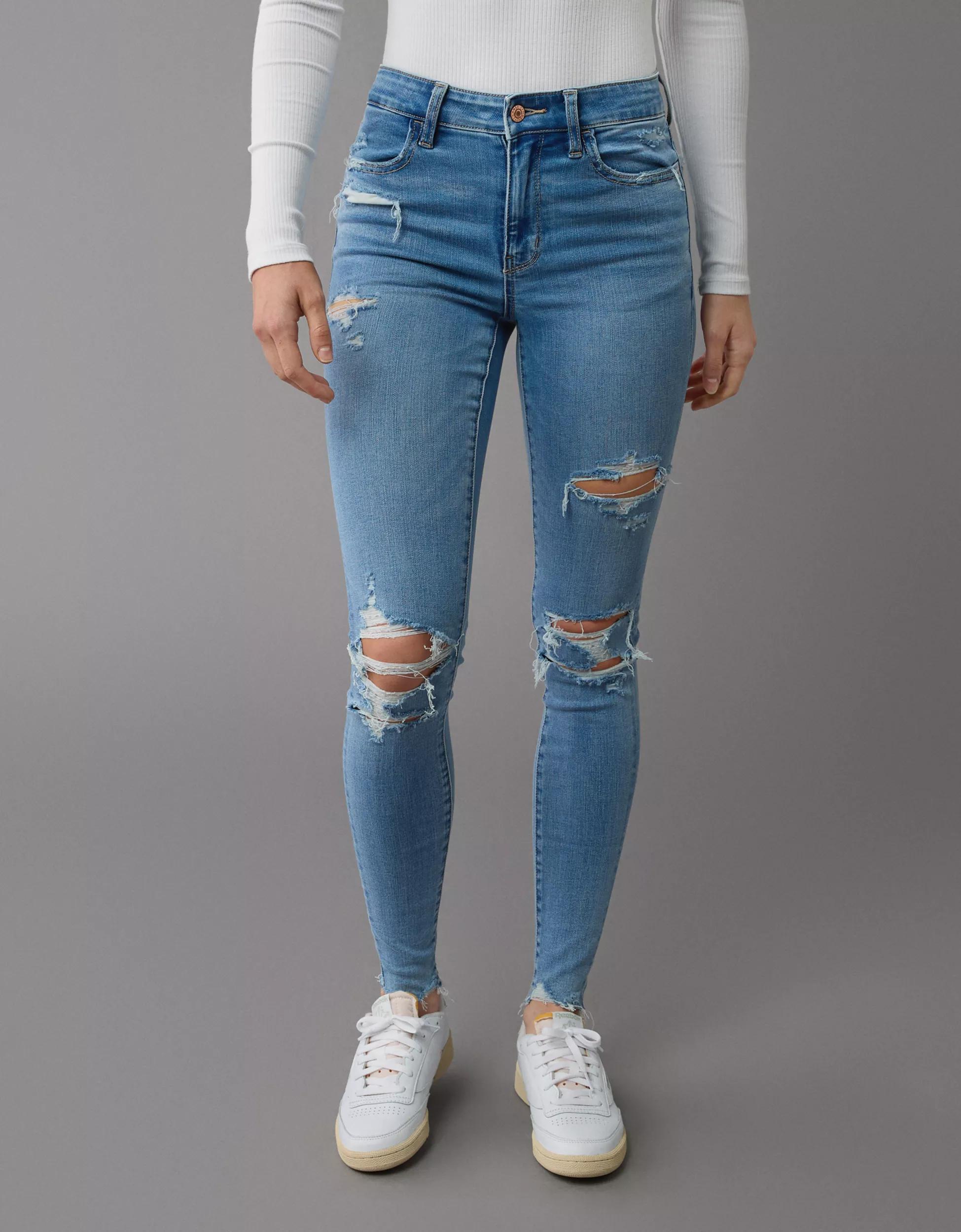 American eagle Next Level Ripped High-Waisted Jegging
