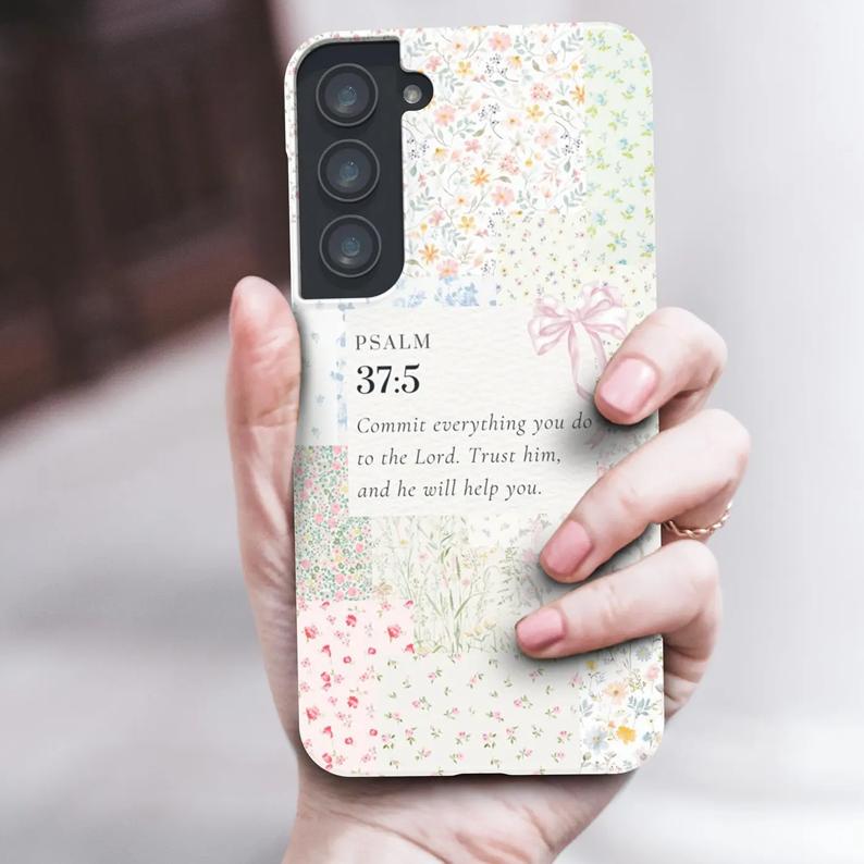 Christian Phone Cases, Bow Phone Cases, Romantic Victorian Coquette, iPhone 16 15 14 13 12 11 Pro Max, Samsung Galaxy S25 S24 S23 S22 Ultra