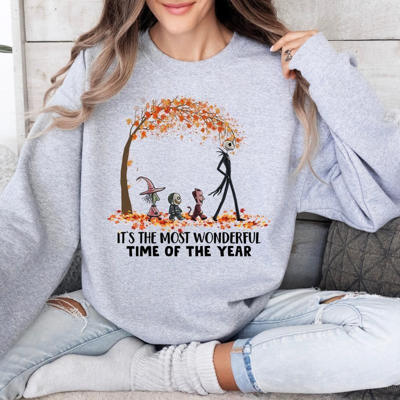 It’s the Most Wonderful Time of the Year Halloween Sweatshirt, Retro Halloween Sweatshirt, Wonderful Time of the Year, Made in USA