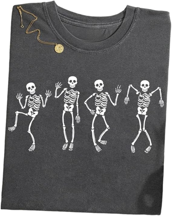 Skeleton Shirt Fuck Trump Halloween Crewneck Sweater, Anti Trump Feminist Liberal Sweater, Spooky Protest Unisex Sweatshirt Gift Women Men Anti MAGA Deport Elon FDT on Christmas Birthday