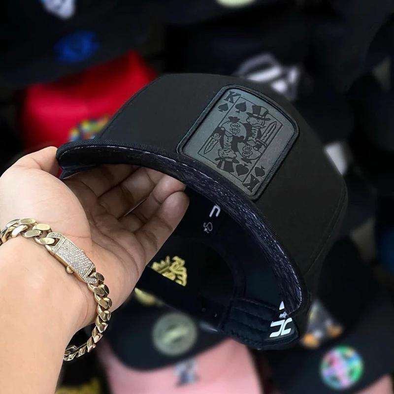 Pocker Embroidered Snapback Hats, Unisex basketball Hats ,Unisex Playing Sport Hat, Baseball Cap in High-Quality Cotton for Outdoor Activities – Daily Use Adjustable Cap
