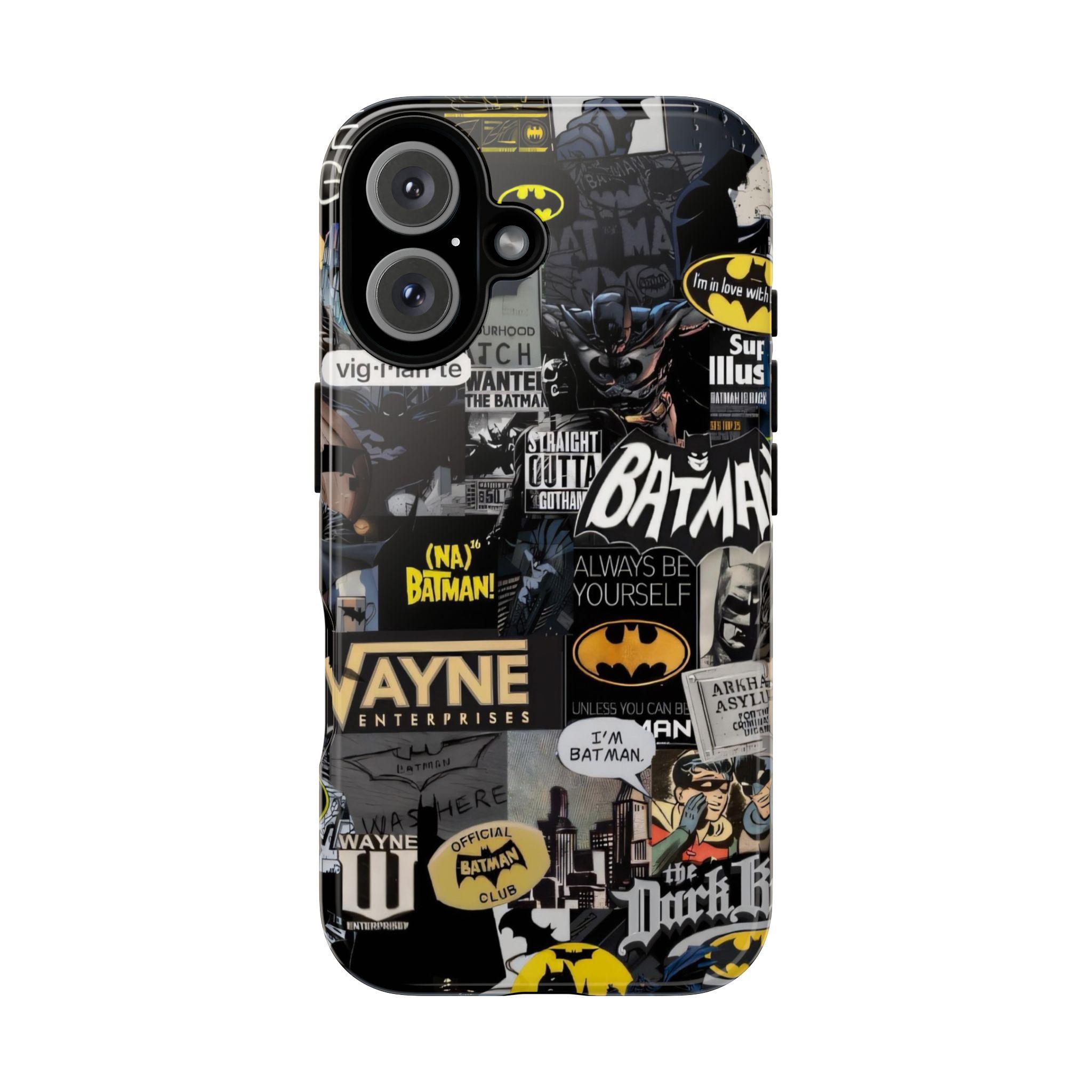 Retro Comic Art Design Phone Case for iPhone 16 15 14 13 12 1, Comic Book Style Superhero iPhone Case, Gift For Comic Fans