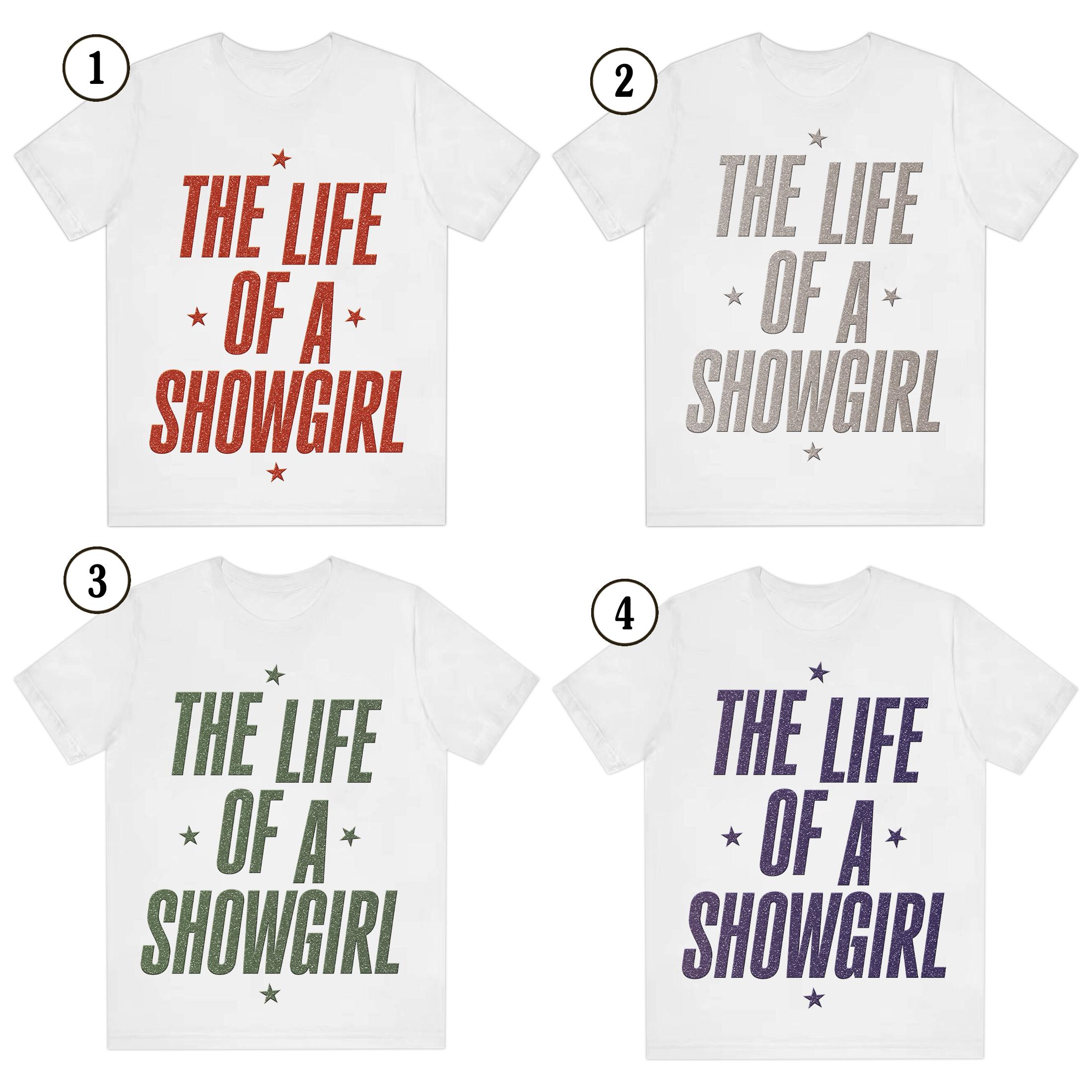 Comfort Colors The Life of a Showgirl New Color Version shirt, New Album 2025 Shirt, In My Showgirl Era Shirt, Country Music Fan Gift, TS12 Merch, Tour Merch