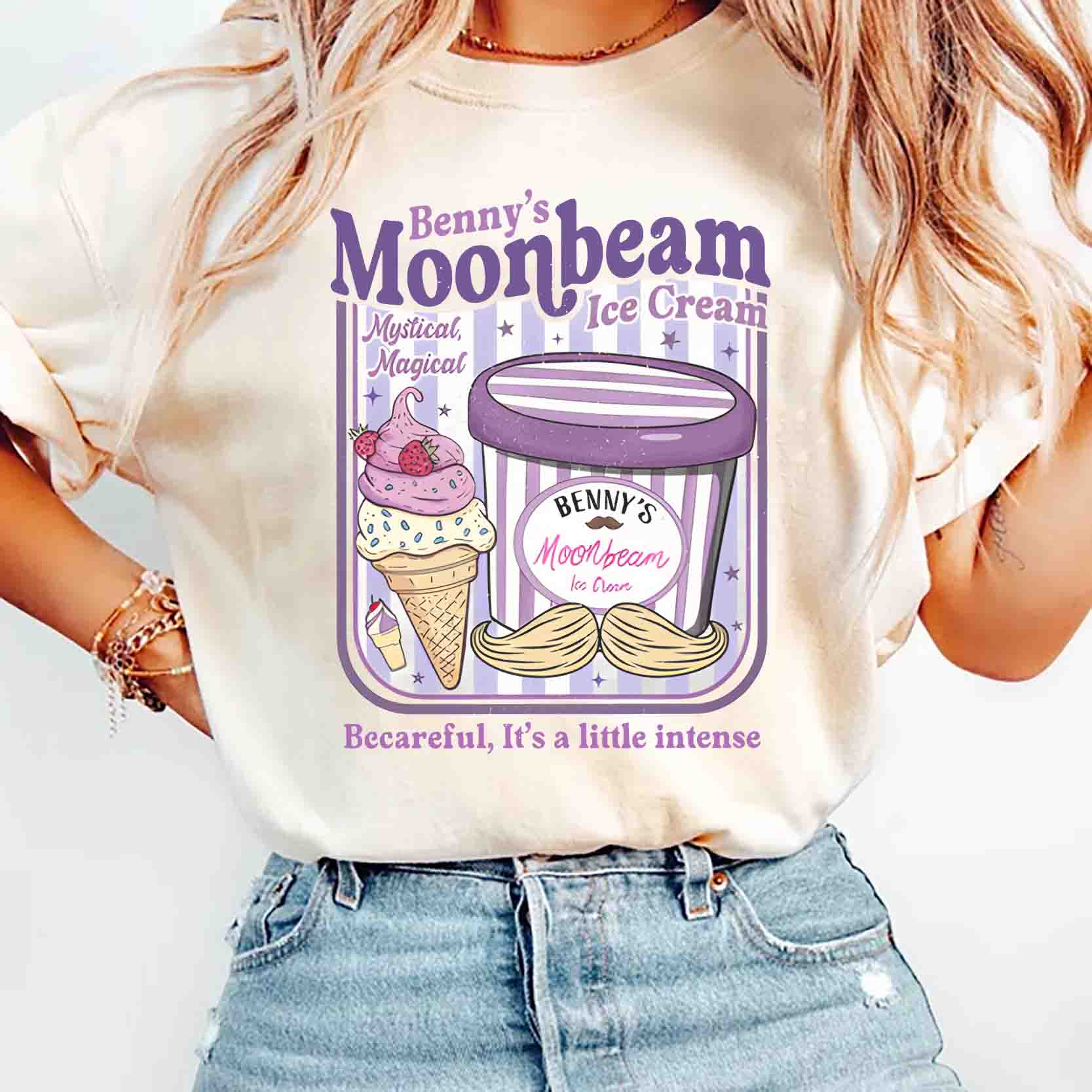 Moonbeam Ice Cream Shirt, America Concert Tour T Shirt, Tour Album 2025 Concert Tee, Mystical Magical Shirt