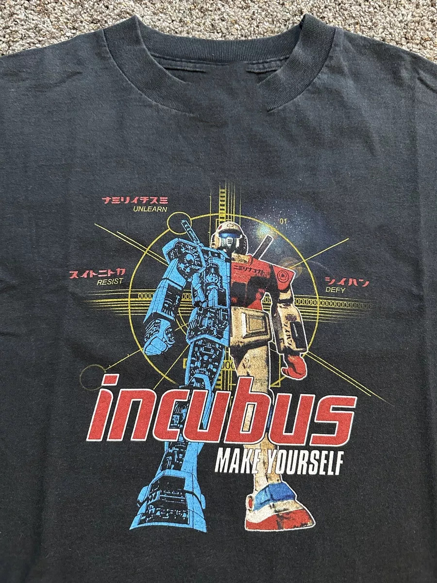 Incubus Band Black Cotton Short Sleeve Size S-234XL T-Shirt Adults PU089