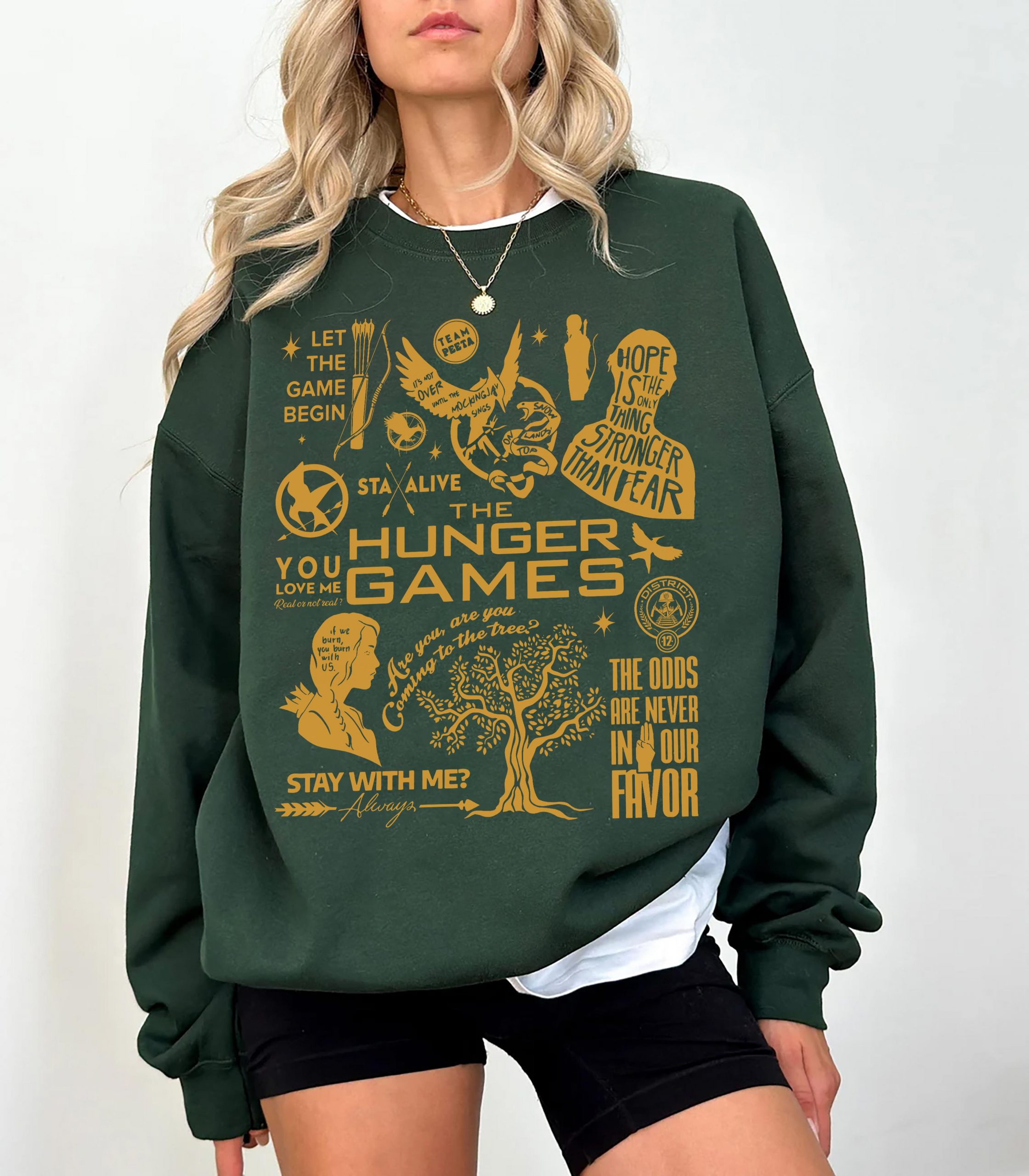 Vintage The Hunger Games Doodle Art TShirt Gildan 5000 Unisex Heavy Cotton Tee Classic Fit 100% Cotton Ballad Of Songbirds Hunger Games Gift Fan