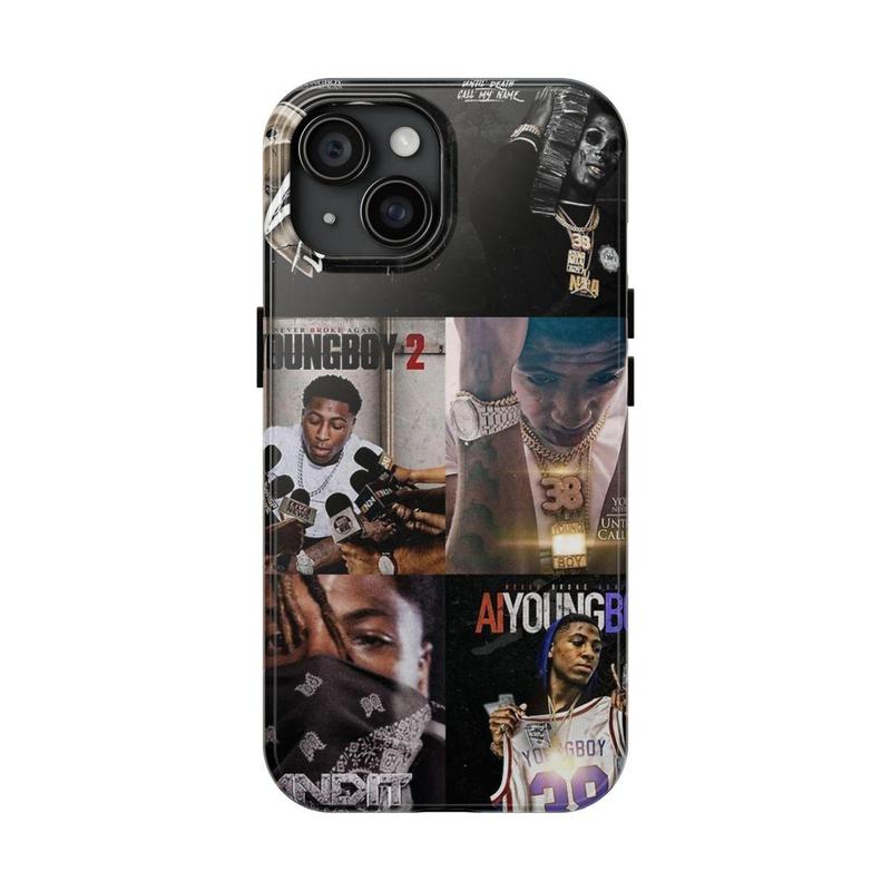 Never Broke Again Youngboy Album Cover Collage Iphone Case