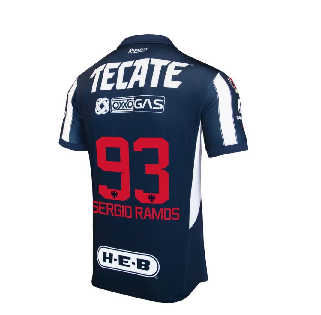 Rayados Monterrey Home Jersey 2526 With Ramos 93, Soccer Jersey, football jersey, custom soccer jersey, cheap soccer jersey, Mexico soccer jersey, soccer jersey unboxing