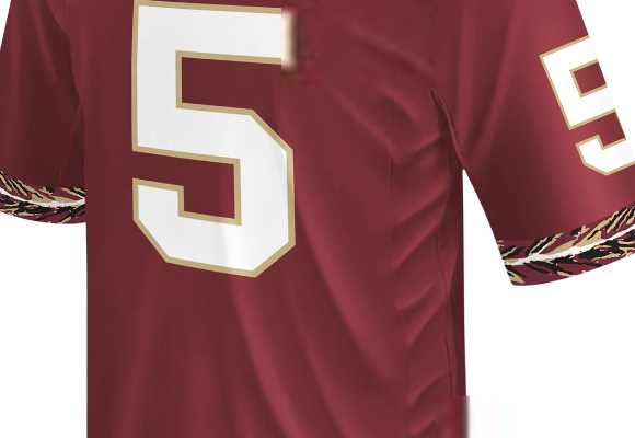 Florida State Seminoles #5 Verse Jersey, FSU Football Shirt, College Game Day Tee, ACC Team Gear, Garnet Fan Apparel for Men & Women