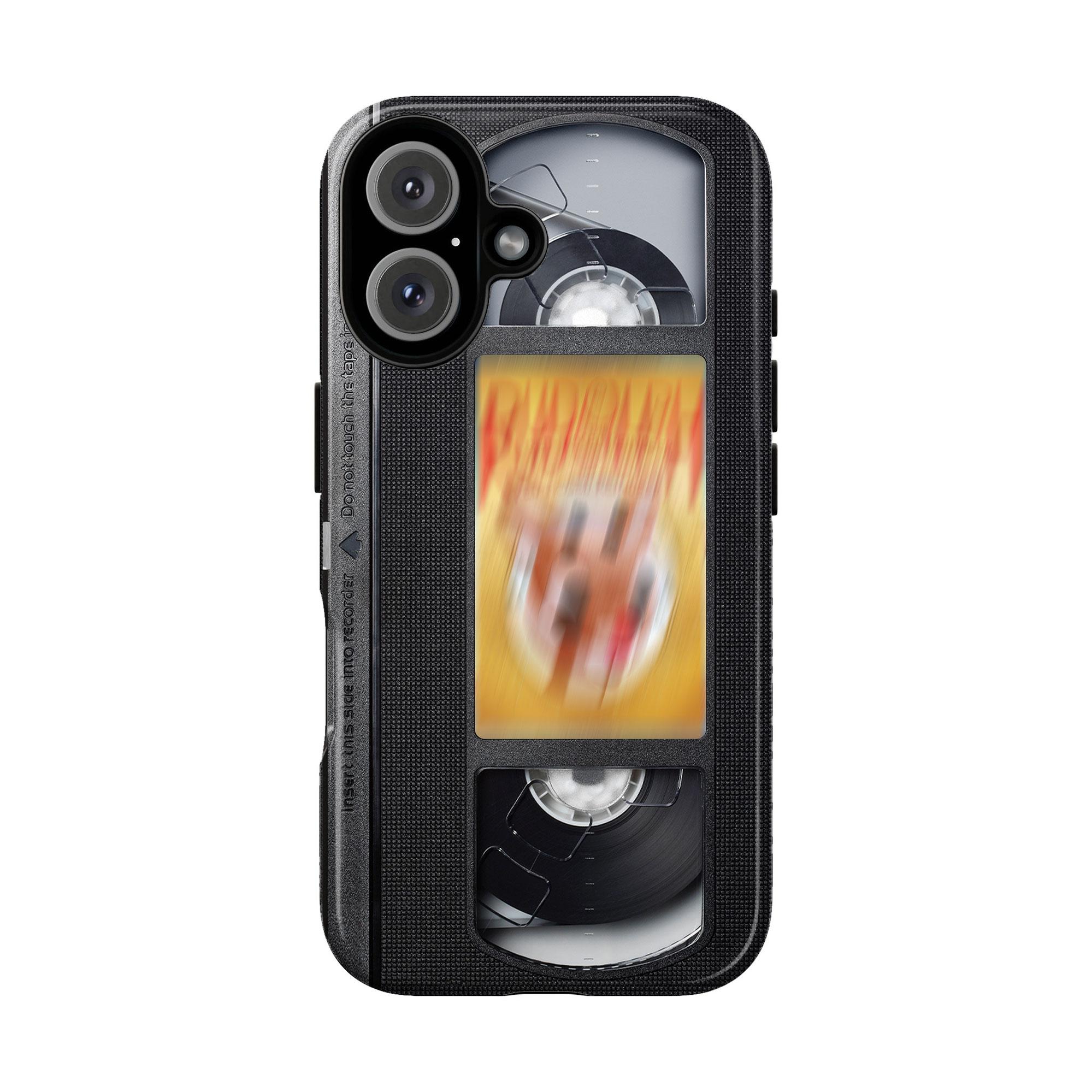 Christmas Movies VHS Phone Case, Retro Christmas Movie Phone Case for iPhone 17 16 15 14 13 12 11 Pro Max X XS & SS Galaxy S21–S25 Plus Ultra, VHS Tape Tough Case, Holidays Xmas Gift for Film Lovers, Classic Gift for Her Him