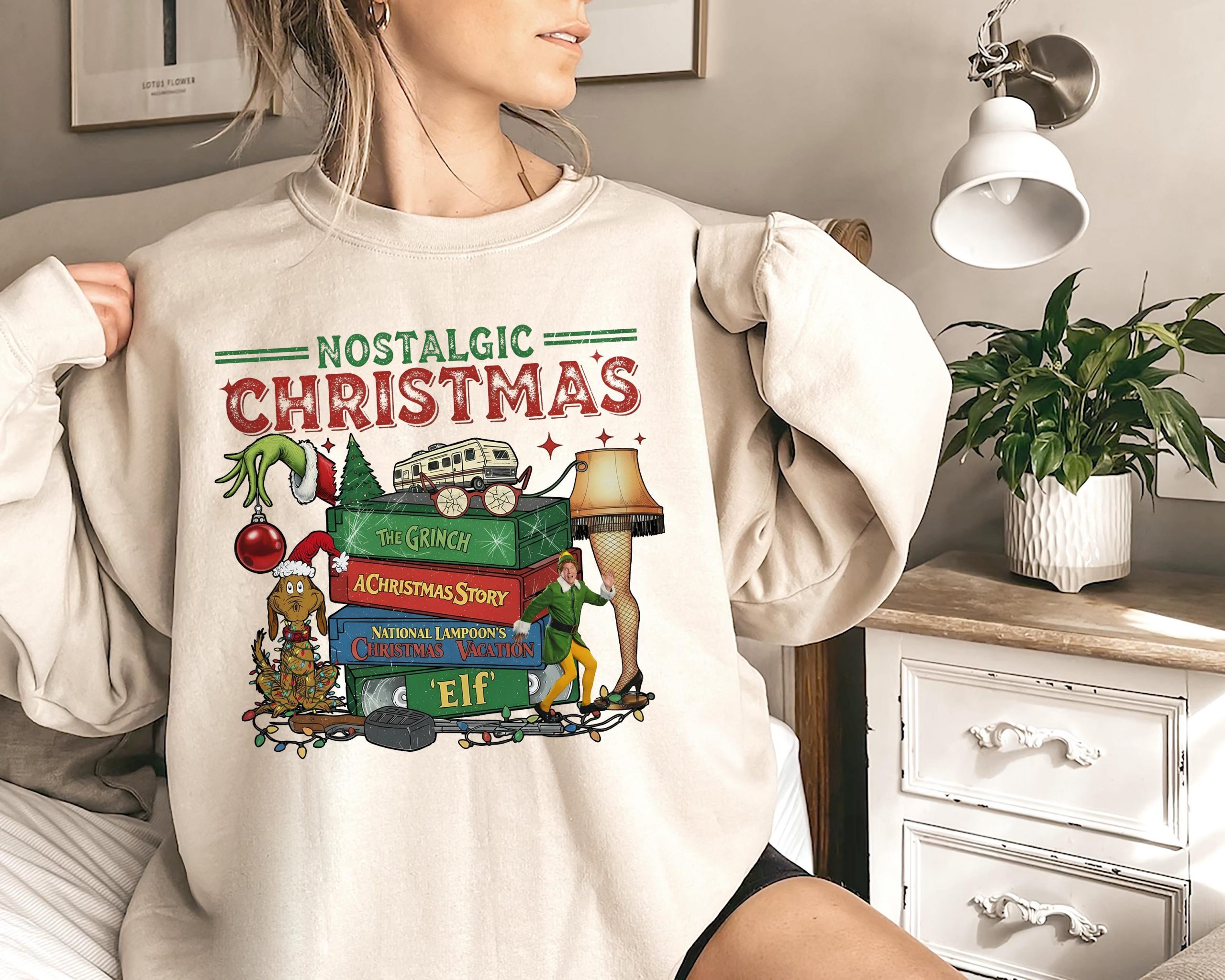 Retro Christmas Shirt, Christmas Characters Tee, Christmas 2025 Shirt, Christmas Tee, Christmas Movie Shirt