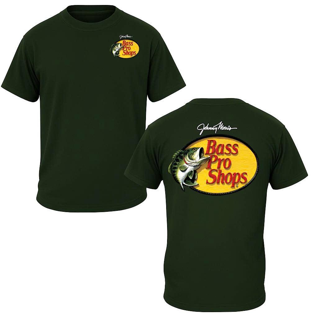 Bass Pro Shops Classic Logo Tee – Perfect for Anglers-Fishing T-Shirt Unisex Ultra Cotton T-Shirt for Fisher & Outdoor Enthusiasts Made in USA