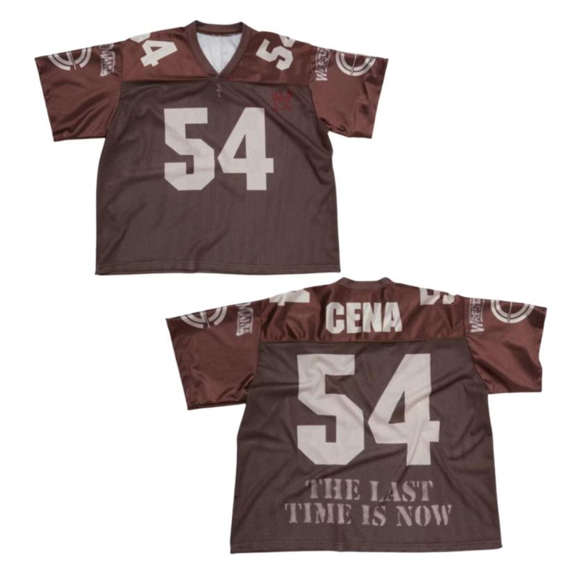 Travviss Sct TLTIN J. Cenaa Jersey Football Jersey – Airbrush Streetwear Tee, Vintage Footbal Vibes, Rare drop, Fan Gift