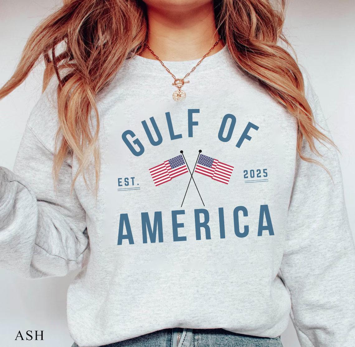 Gulf of America Shirt, Unisex Patriotic Tee, United States of America Shirt, Gulf of America Unisex Patriot Tee