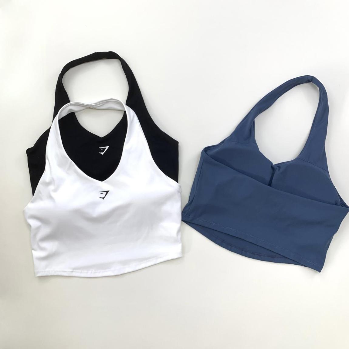 Gym Apparel, Fitness Set Training Butt-Lifting Sports Bra Women Halter Bra Pilates Yoga Wear Bra