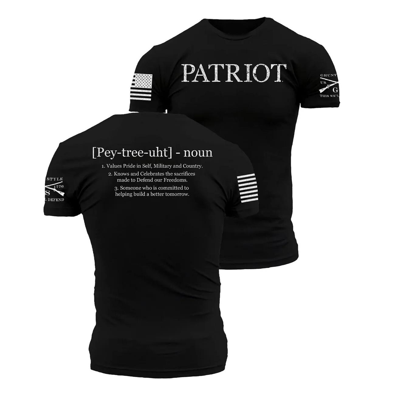 Grunt Style Patriot Defined T-shirt, Sweatshirt, Hoodie, Gift For Him, Gift For Dad, Father’s Day Gifts