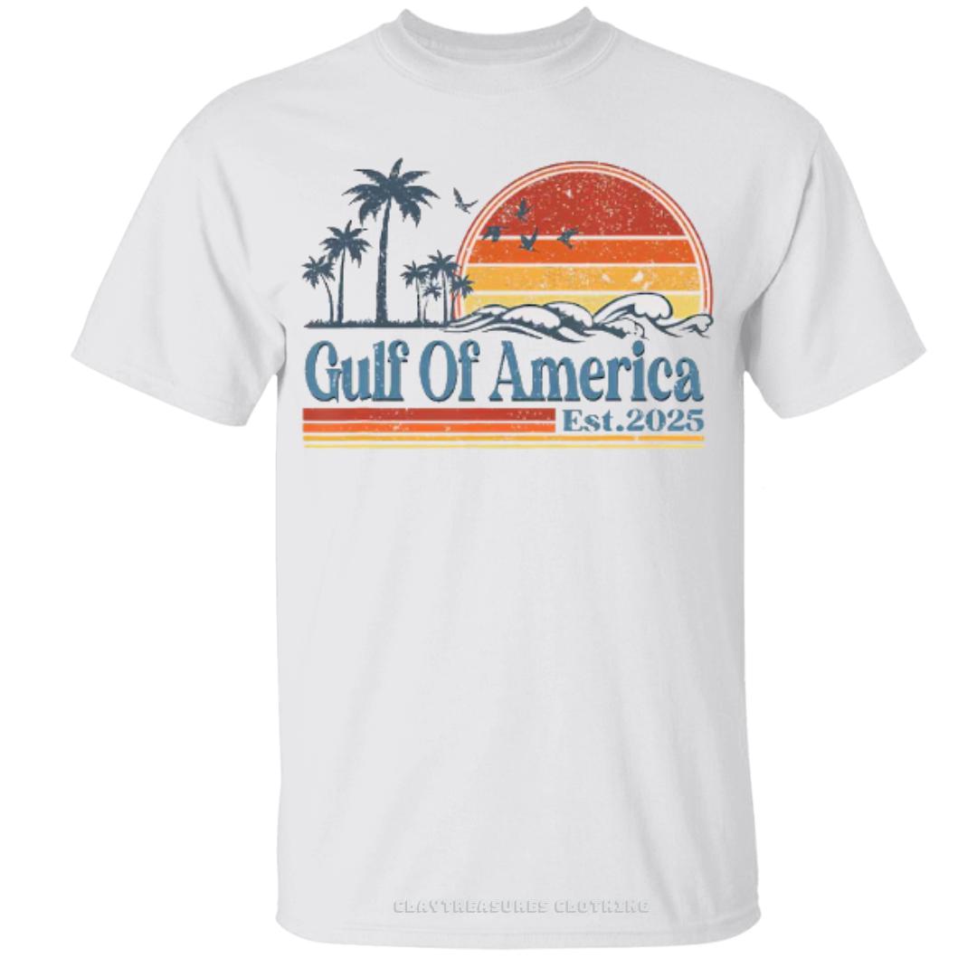 Gulf of America Est 2025 Shirt, Gulf Of Usa America Shirt, Beach Retro, Beach Lover, Full Size